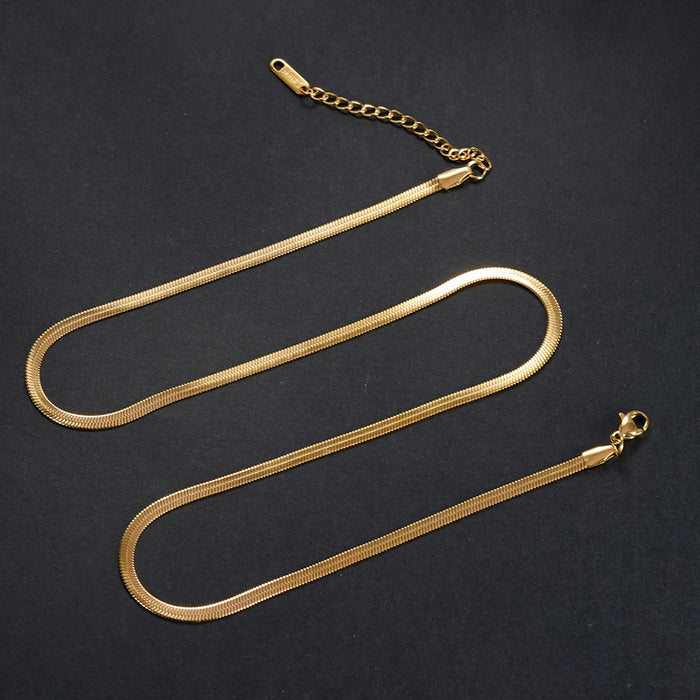 Snake Chain Women Choker Necklace