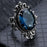 925 Sterling Silver Citrine Gemstone Ring