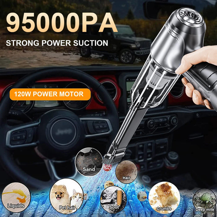 Portable Wireless Car Vacuum