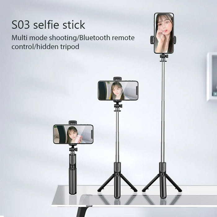Extendable Wireless Selfie Stick
