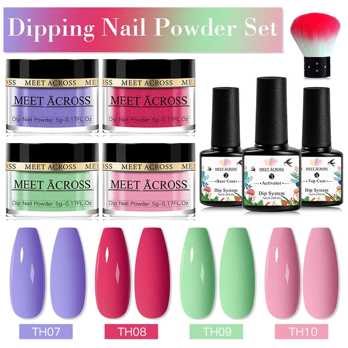 Powder Dip Nail Art Set