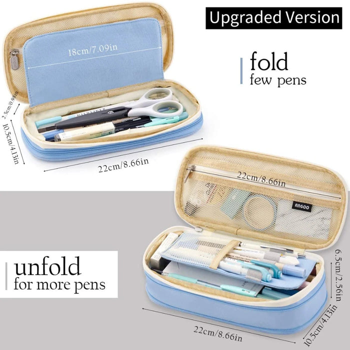 Big Capacity Pencil Pouch for School & Office