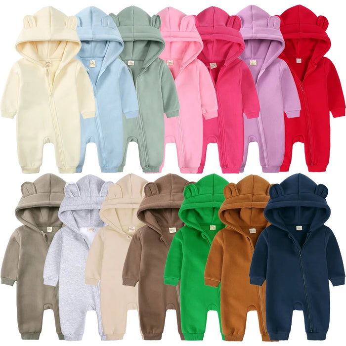 Cutest Warm Bunny Rompers