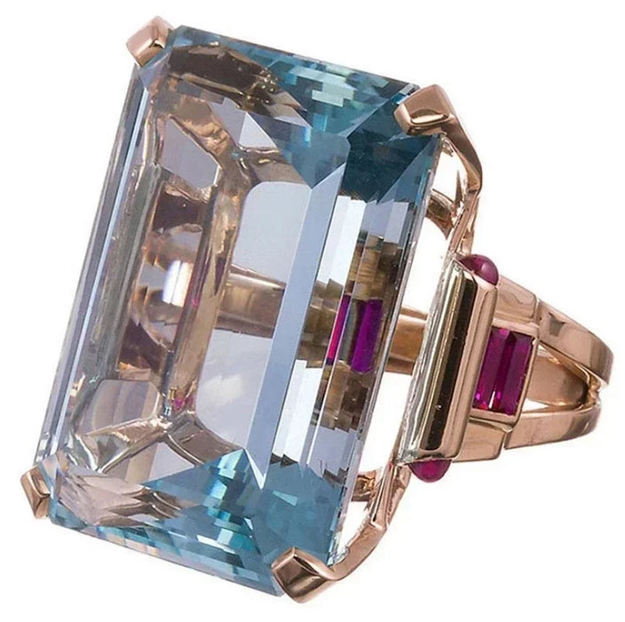 925 Sterling Silver Citrine Gemstone Ring