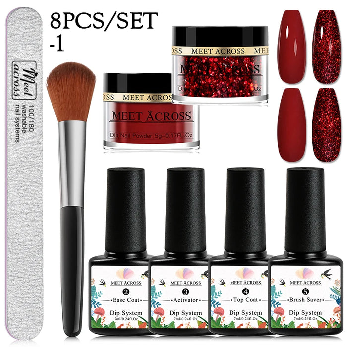 Powder Dip Nail Art Set