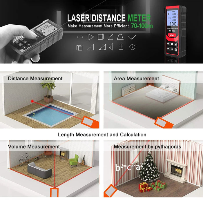 Digital Laser Measure Tape