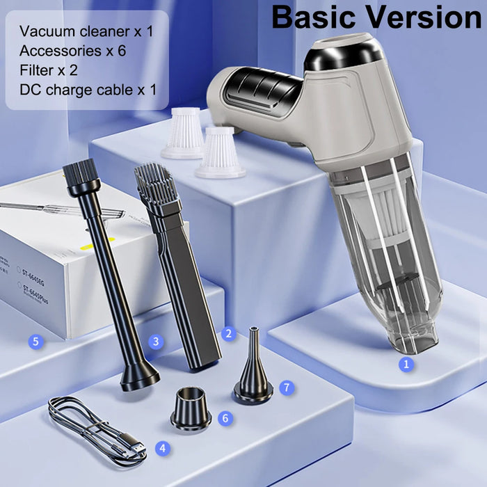 Portable Wireless Car Vacuum