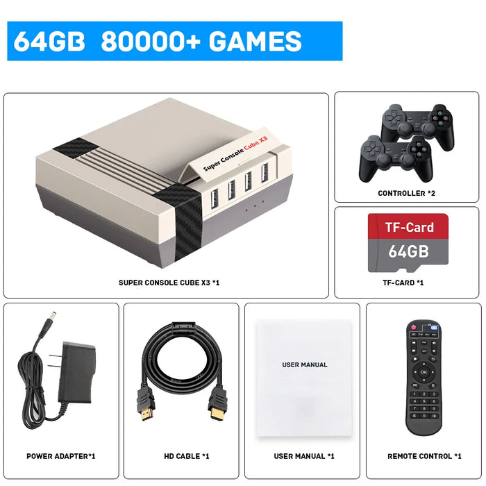 Classic Retro 80s Video Game Console