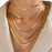 Snake Chain Women Choker Necklace