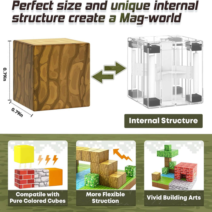 Magnetic Blocks STEM Toy for Kids