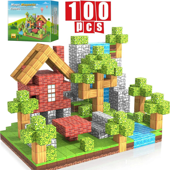 Magnetic Blocks STEM Toy for Kids