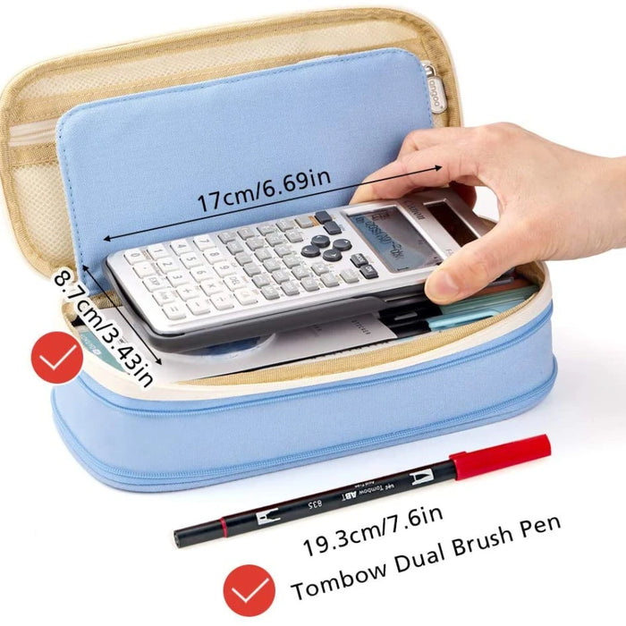 Big Capacity Pencil Pouch for School & Office