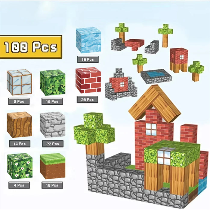 Magnetic Blocks STEM Toy for Kids
