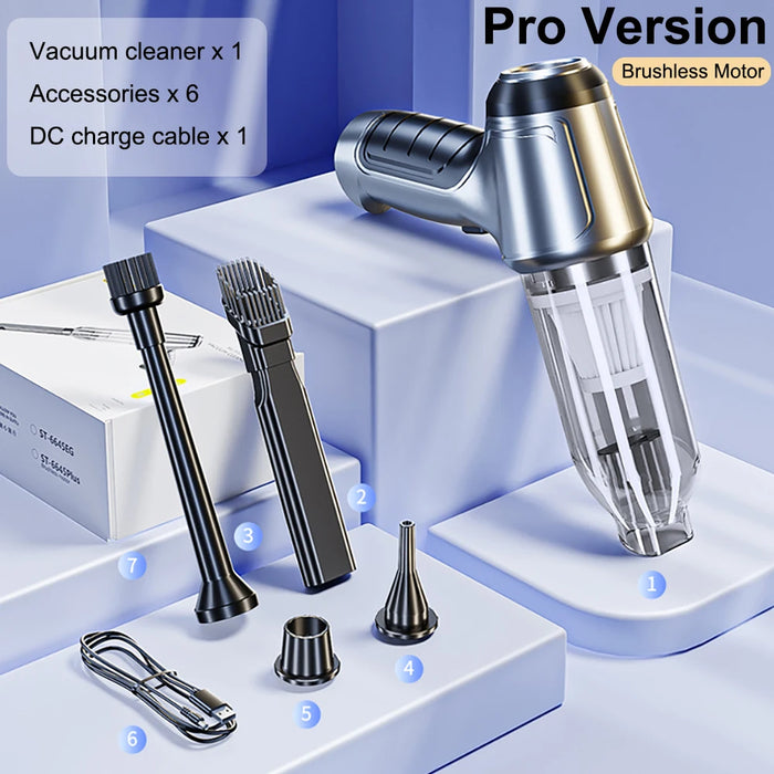 Portable Wireless Car Vacuum