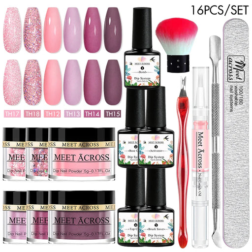 Powder Dip Nail Art Set