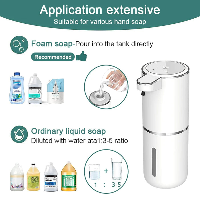 350ML Touchless Automatic Soap Dispenser