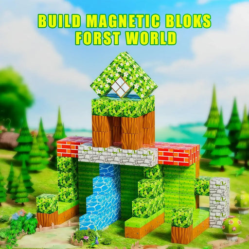 Magnetic Blocks STEM Toy for Kids
