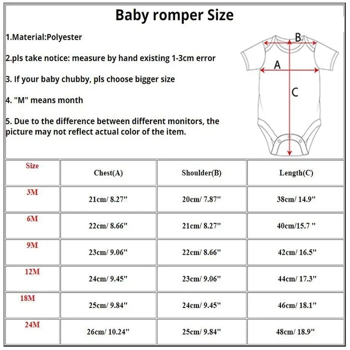 Infant Baby Casual Summer Baby Jumpsuit
