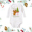 Baby White Long Sleeve Romper
