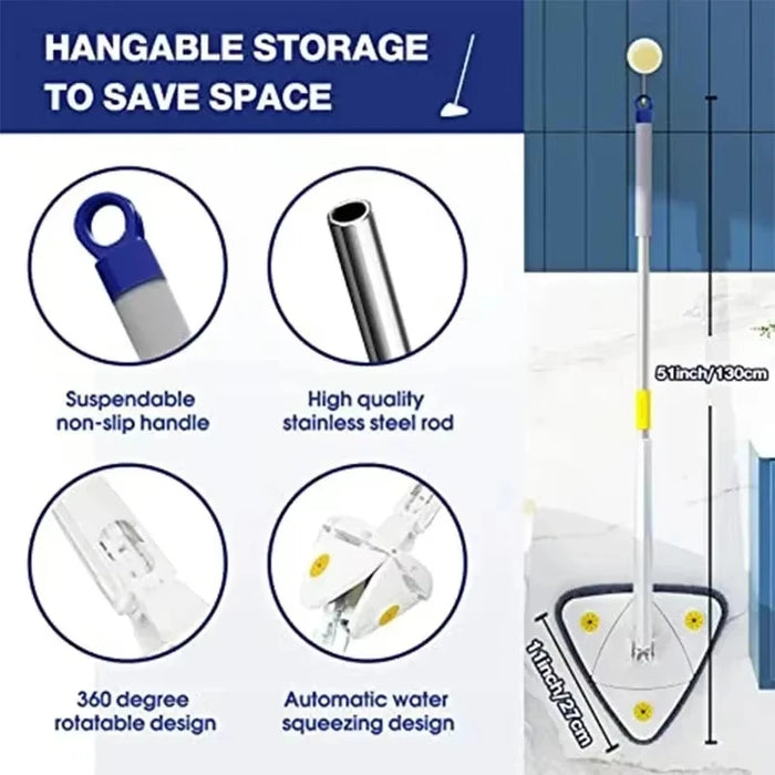 Telescopic Triangle Mop